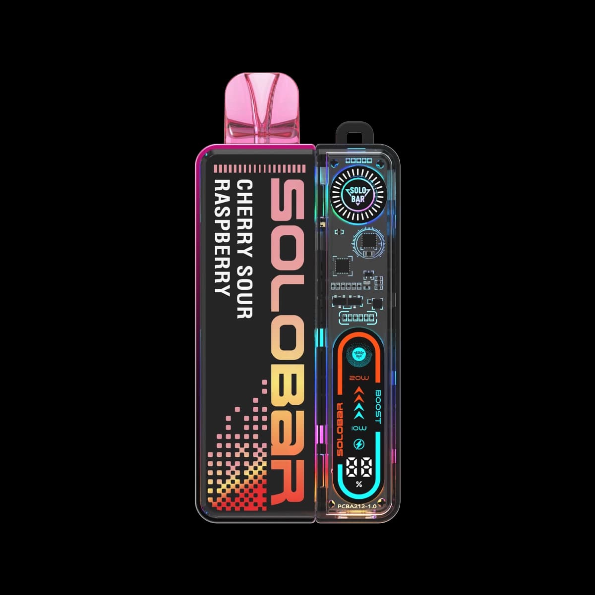 Solo Bar 30K Prefilled Pod Kit-Cherry Sour Raspberry