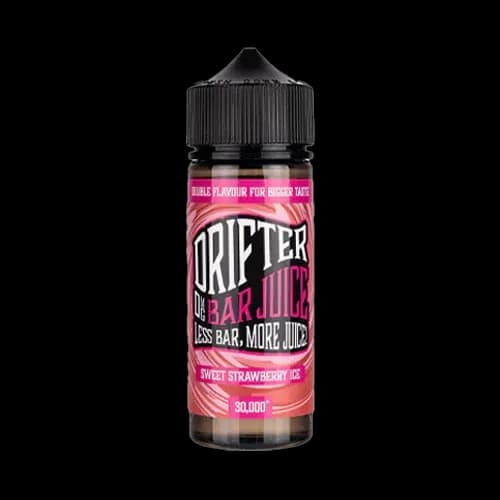 Sweet Strawberry Ice Shortfill E-Liquid by Drifter Bar Juice 100ml - Drifter Bar Juice Shortfill