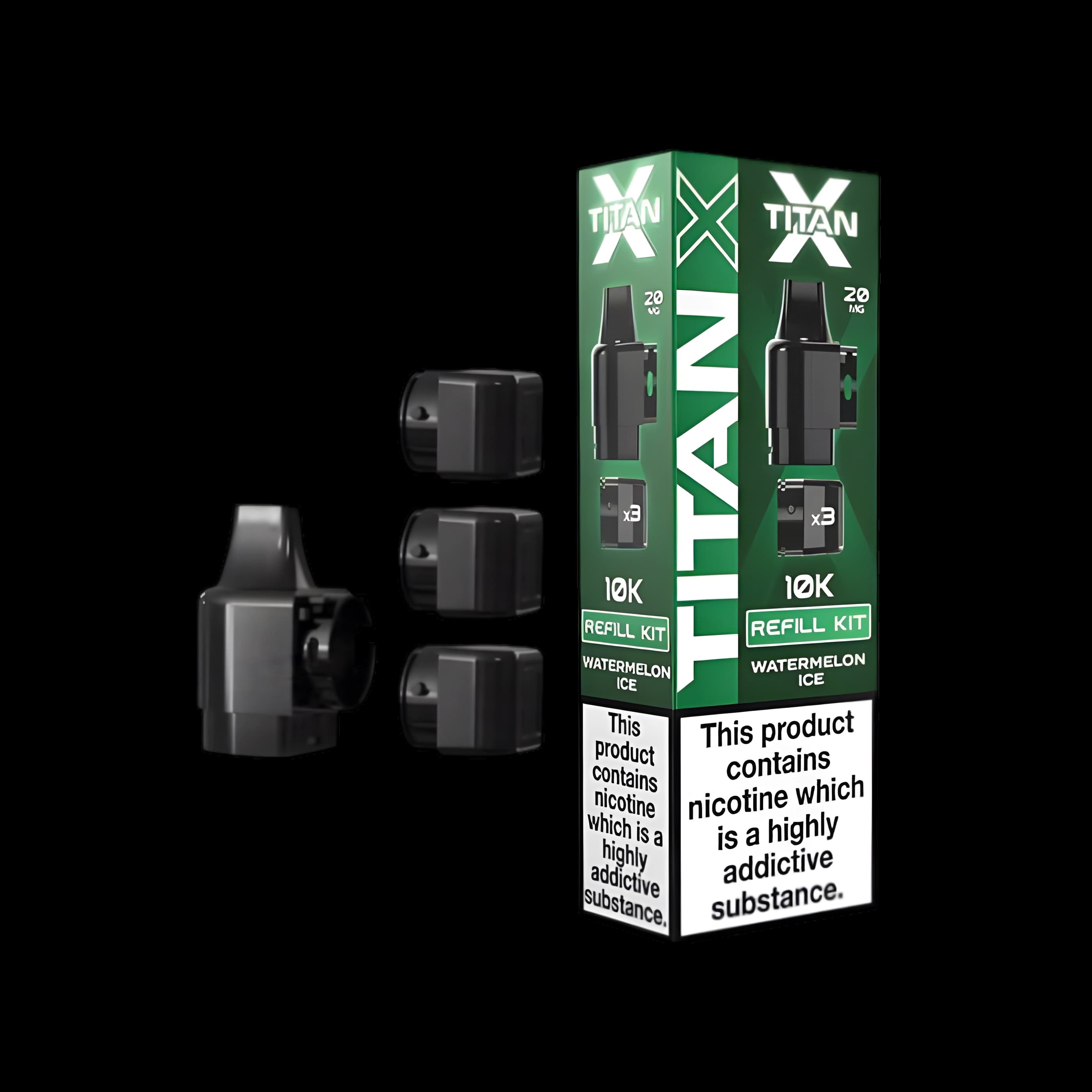 Titan X 10K Prefilled Pods - Watermelon Ice