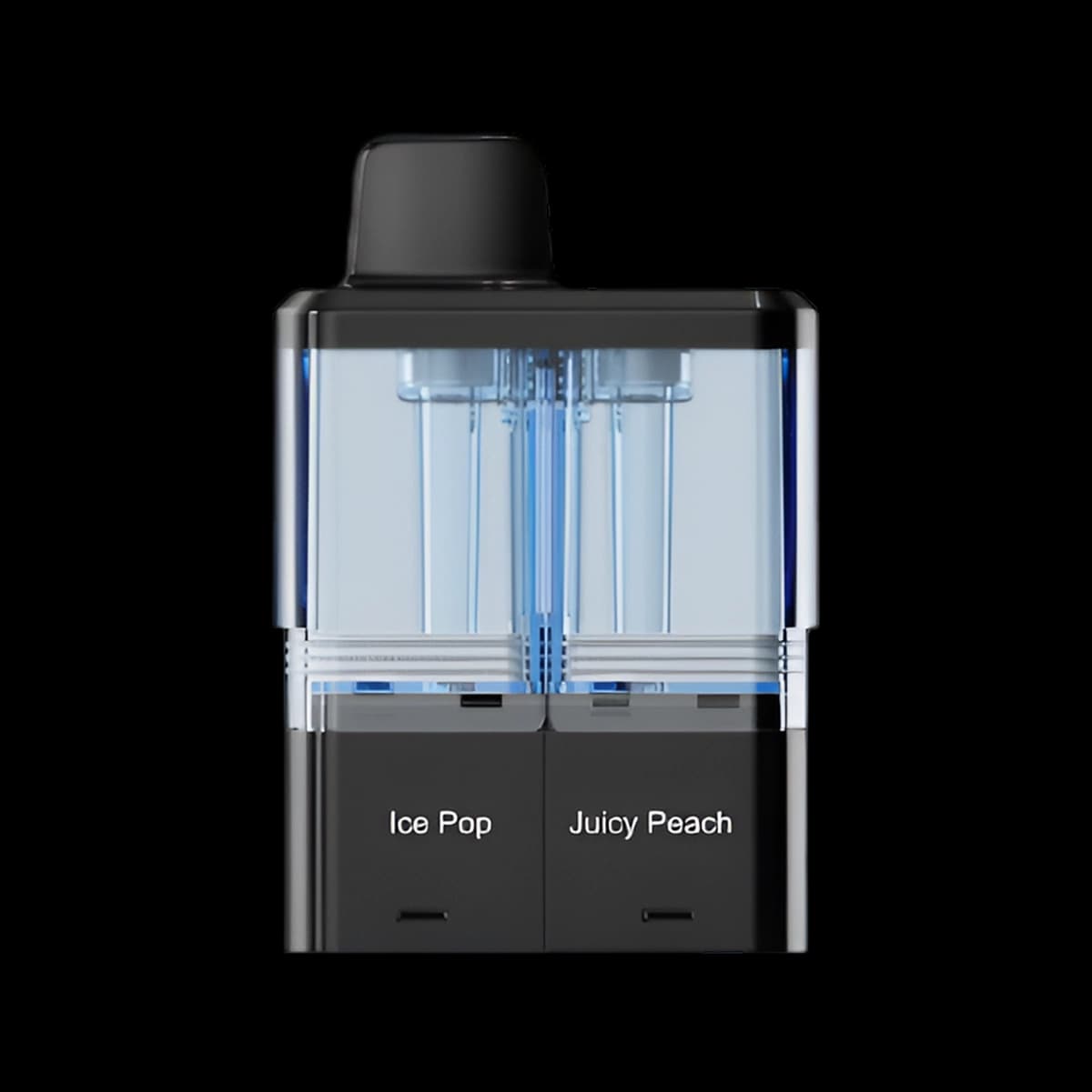 Crystal Prime Aura Bar Twist 40K Prefilled Pods - Ice Pop-Juicy Peach