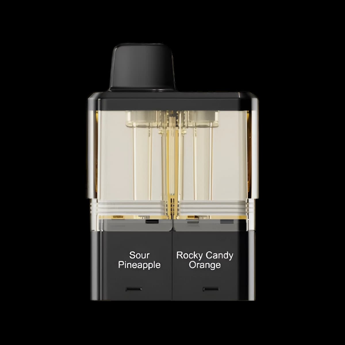 Crystal Prime Aura Bar Twist 40K Prefilled Pods - Sour Pinepple-Rocky Candy Orange