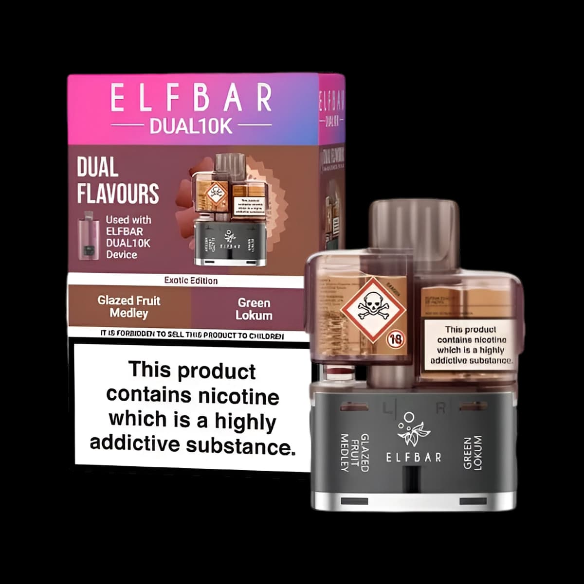 Elf Bar Dual 10K Prefilled Pods-Exotic Edition