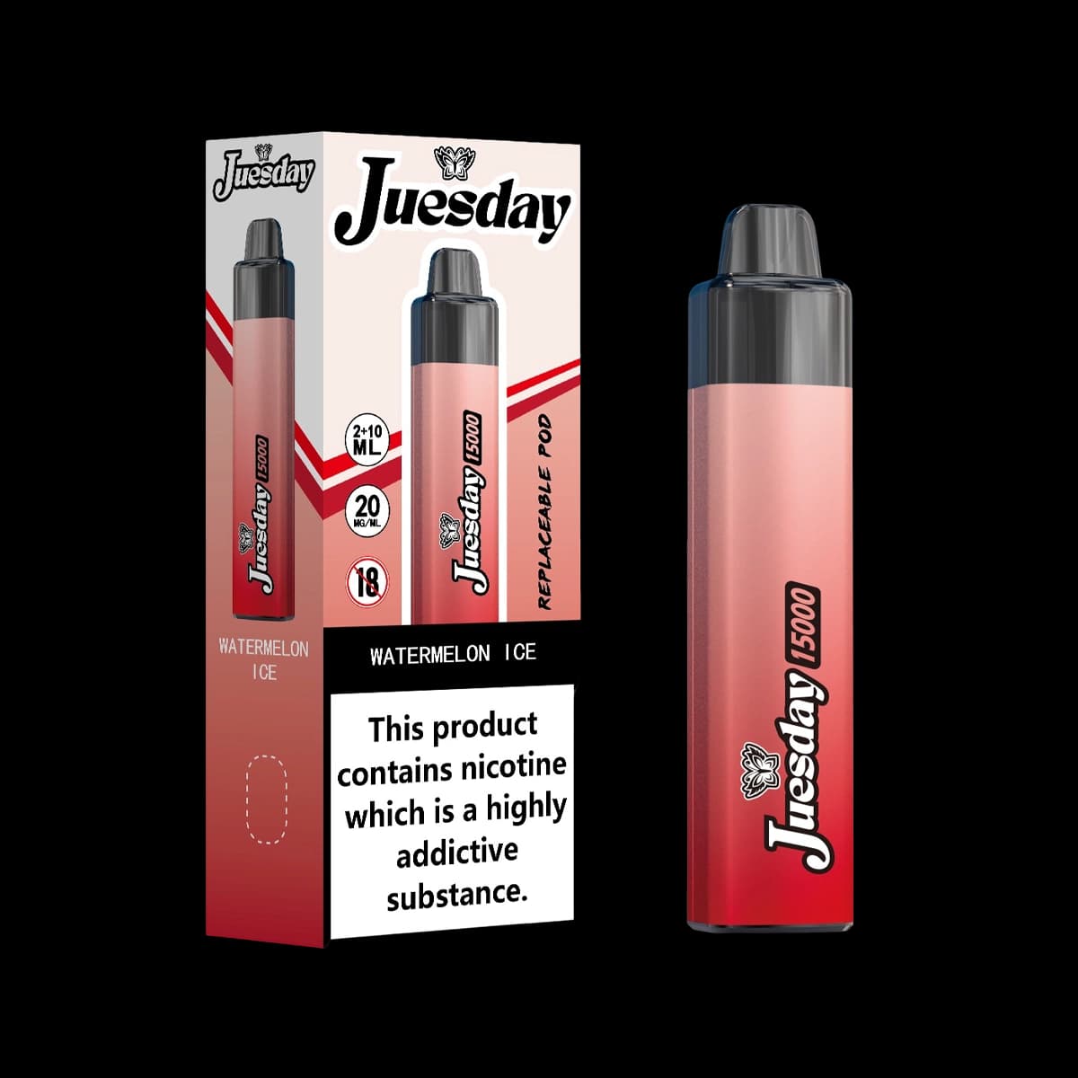 Juesday 15000 Puffs Prefilled Vape Kit- Watermelon Ice