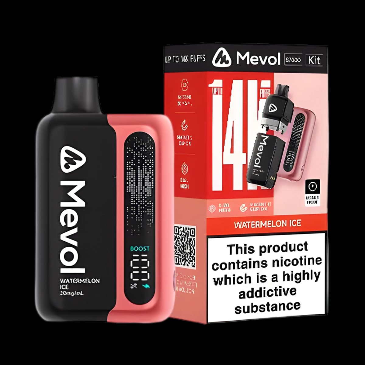 Mevol S7000 Prefilled Pod Kit-Watermelon Ice
