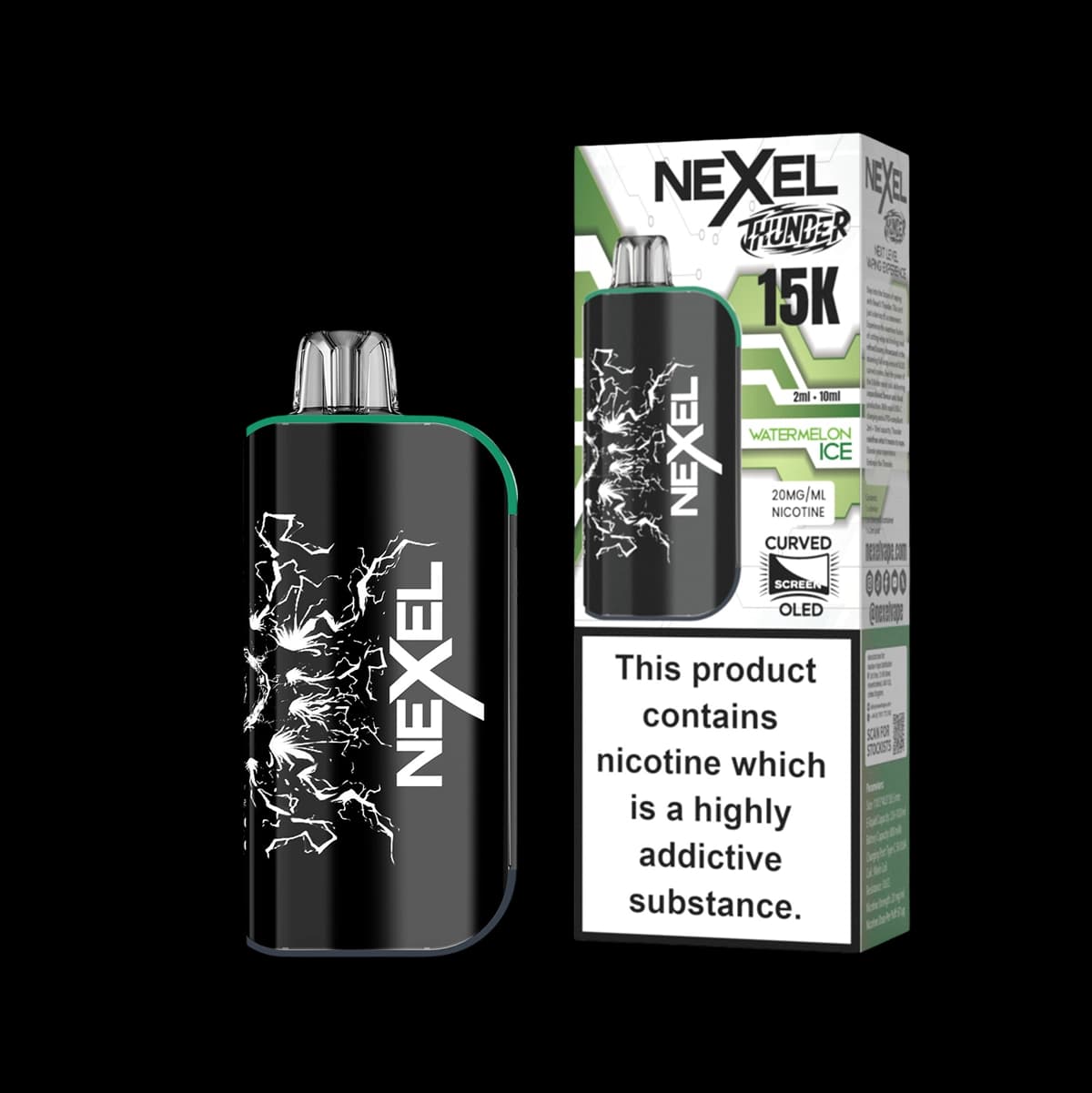 Nexel Thunder 15K Prefilled Pod Kit -Watermelon Ice-2