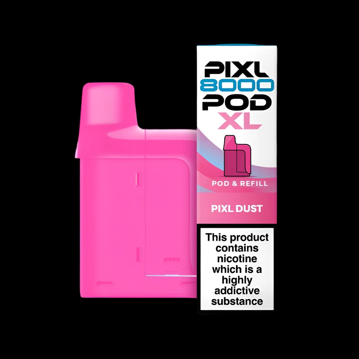 Pixl 8000 Prefilled Refill Pods Pixl Dust
