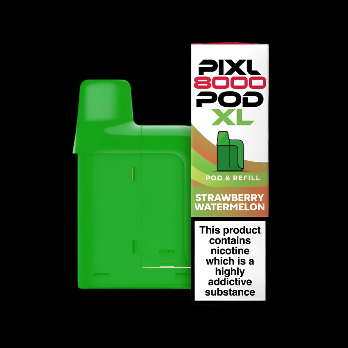 Pixl 8000 Prefilled Refill Pods Strawberry Watermelon
