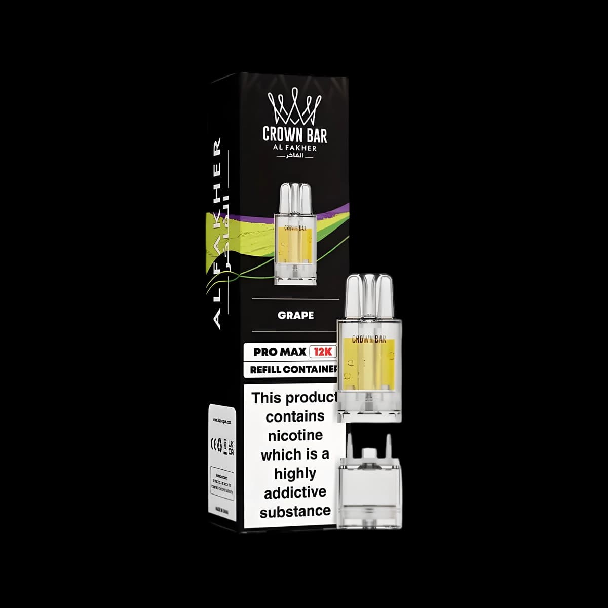 Al Fakher Crown Bar Pro Max 12K Device-Grape