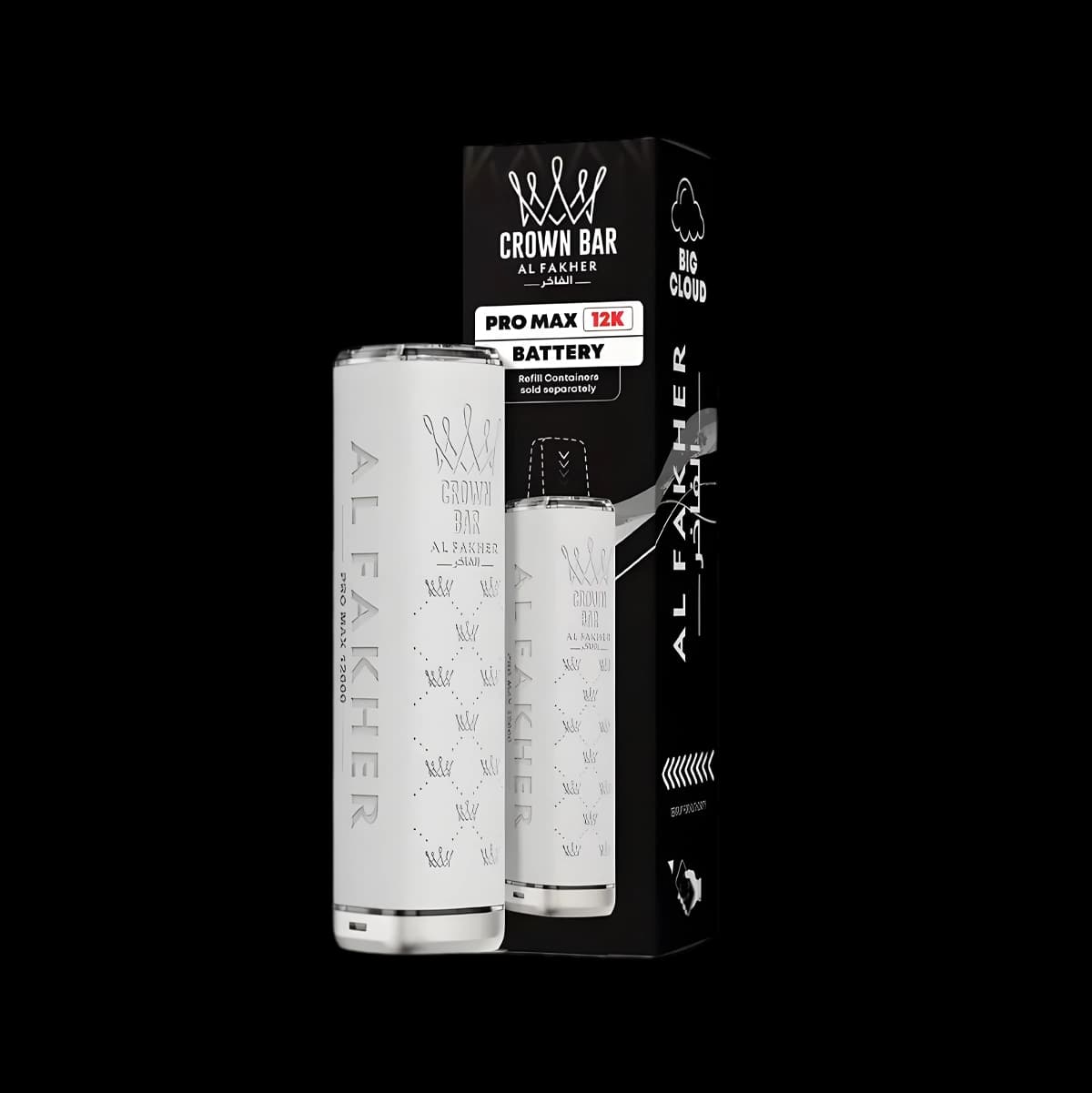 Al Fakher Crown Bar Pro Max 12K Battery Device - View 3