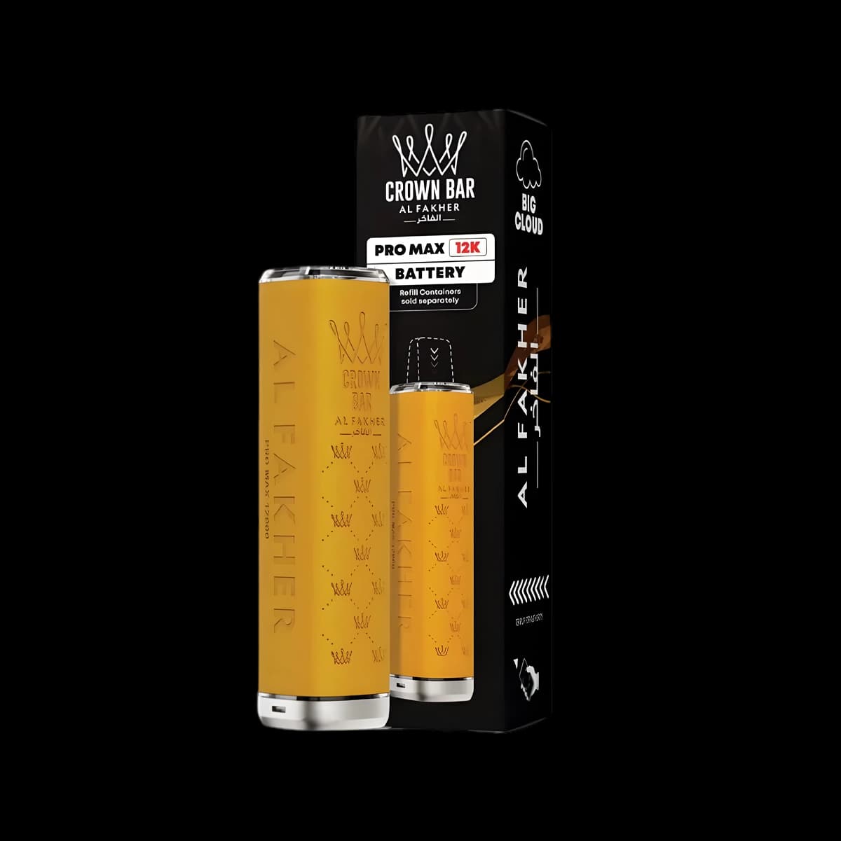 Al Fakher Crown Bar Pro Max 12K Battery Device - View 2