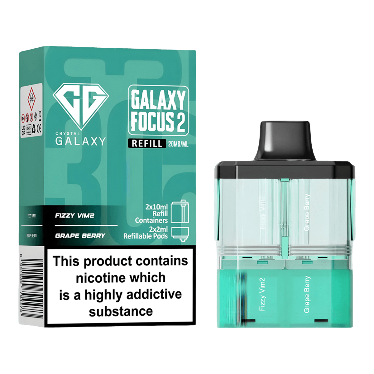 FIZZY-VIM2-GRAPE-BERRY-CRYSTAL-GALAXY-30K-FOCUS-2-PREFILLED-PODS