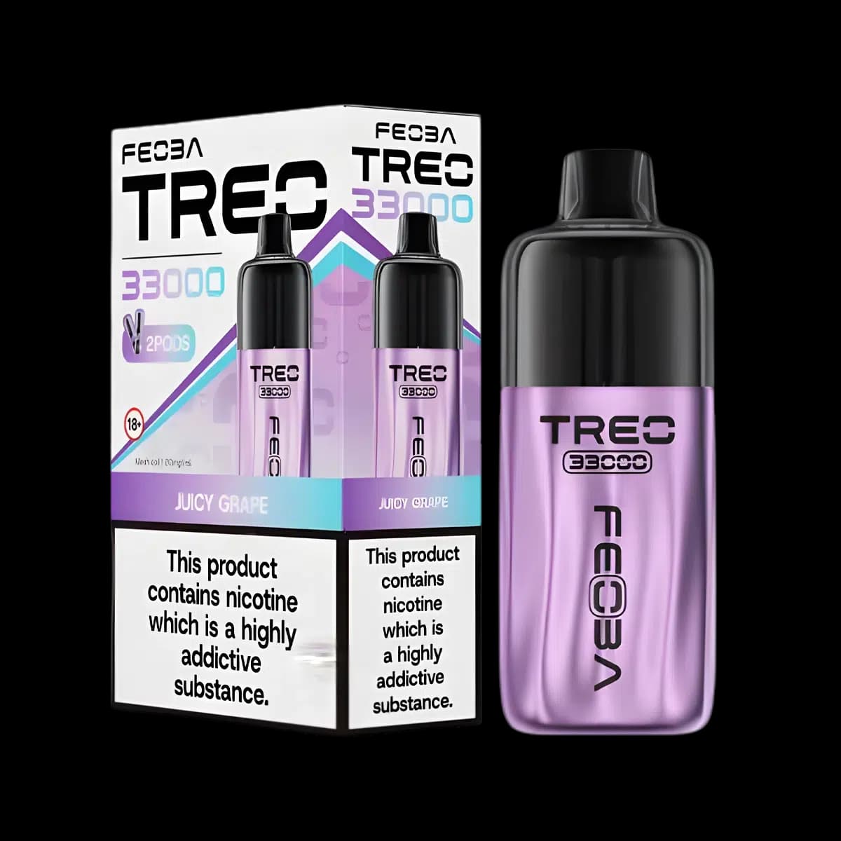 Juicy Grape-Feoba Treo 33K Vape Kit