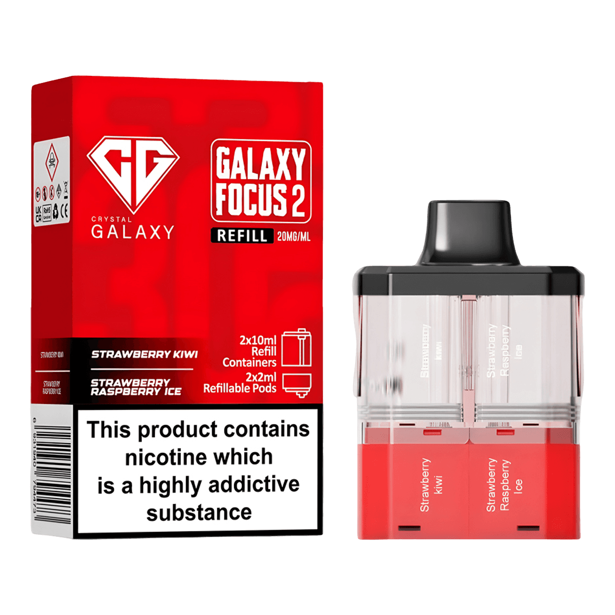 STRAWBERRY-KIWI-STRAWBERRY-RASPBERRY-ICE-CRYSTAL-GALAXY-30K-FOCUS-2-PREFILLED-PODS