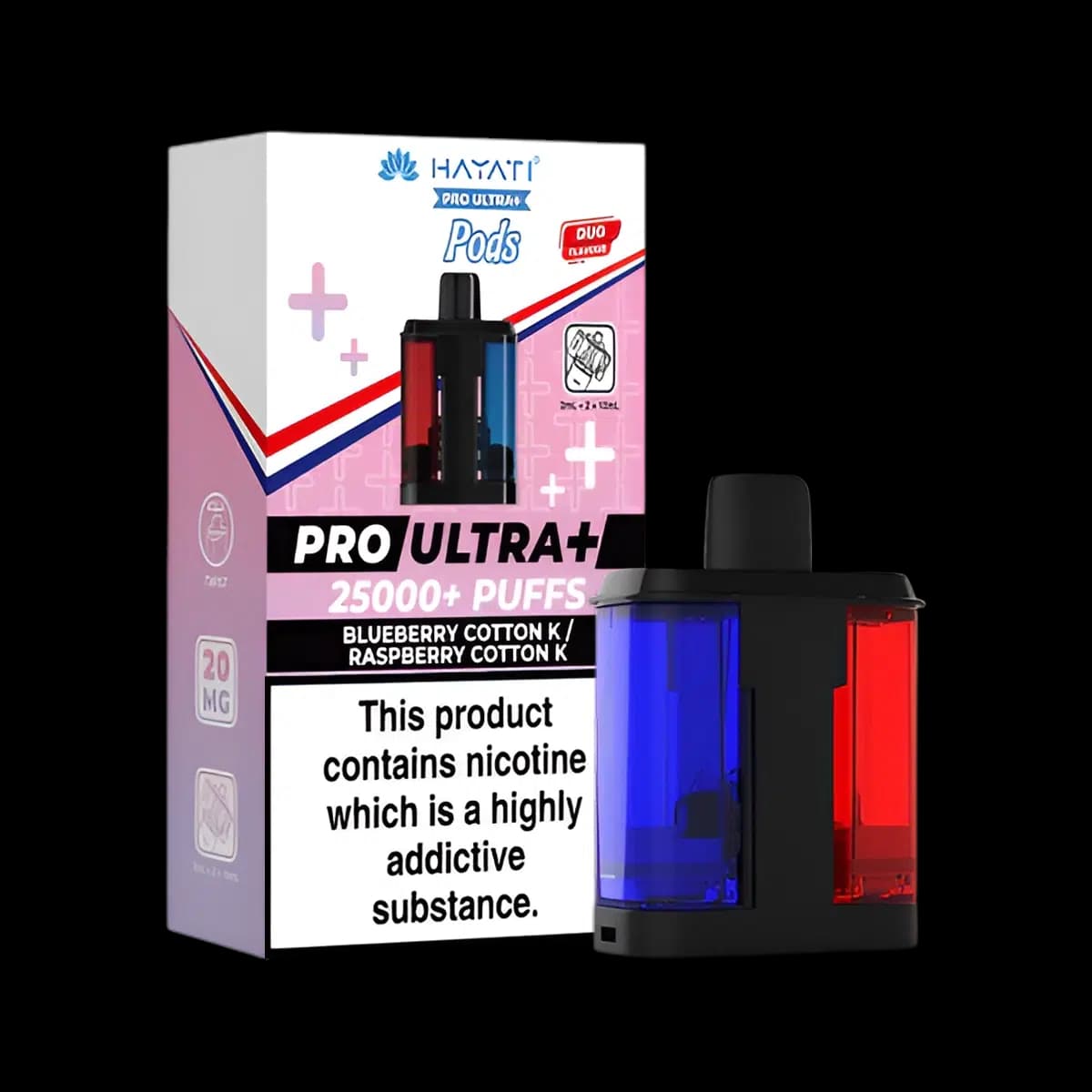 Blueberry Cotton K-Raspberry Cotton K-hayati-pro-ultra-plus-25k-prefilled-pod-refill