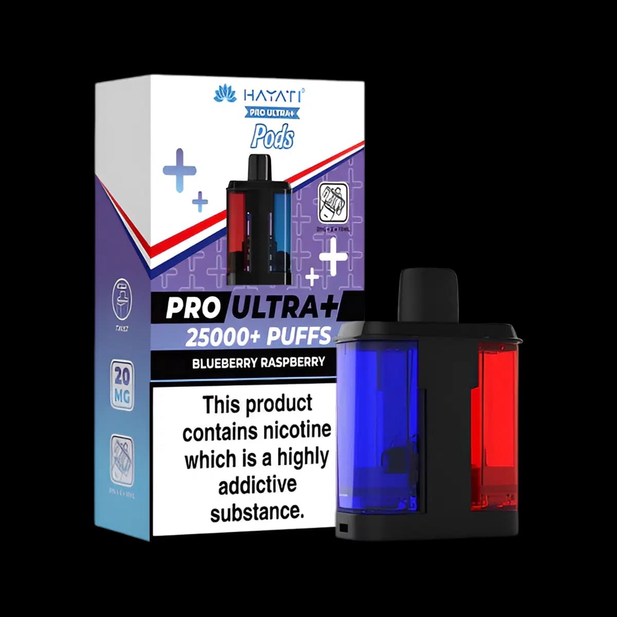 Blueberry Raspberry-hayati-pro-ultra-plus-25k-prefilled-pod-refill