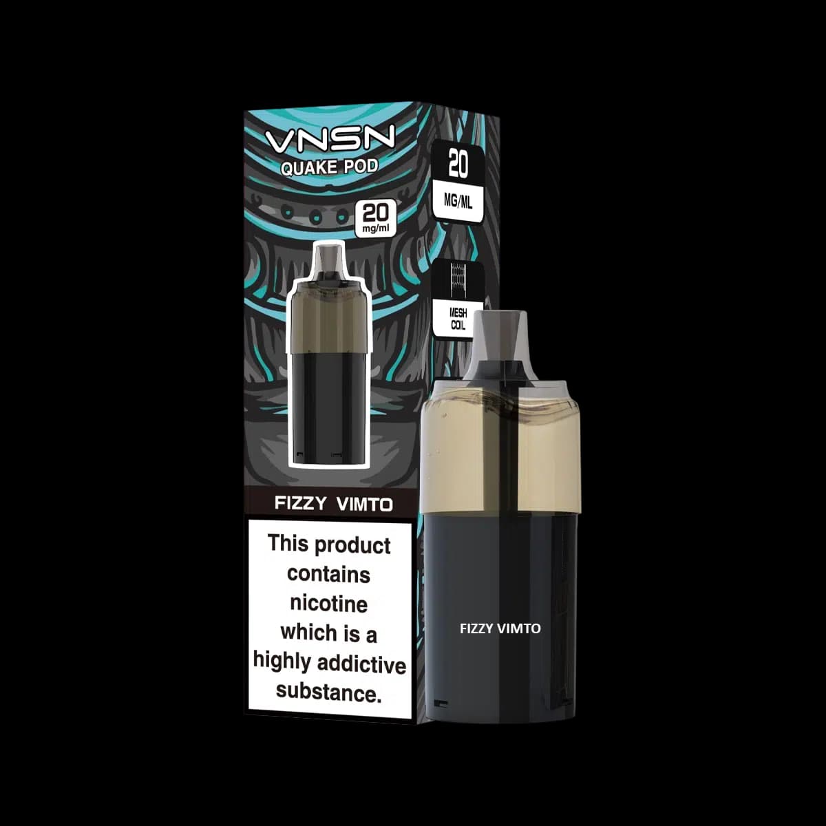 FIZZY VIMTO-VNSN Quake 10000 Pod Refill Containers