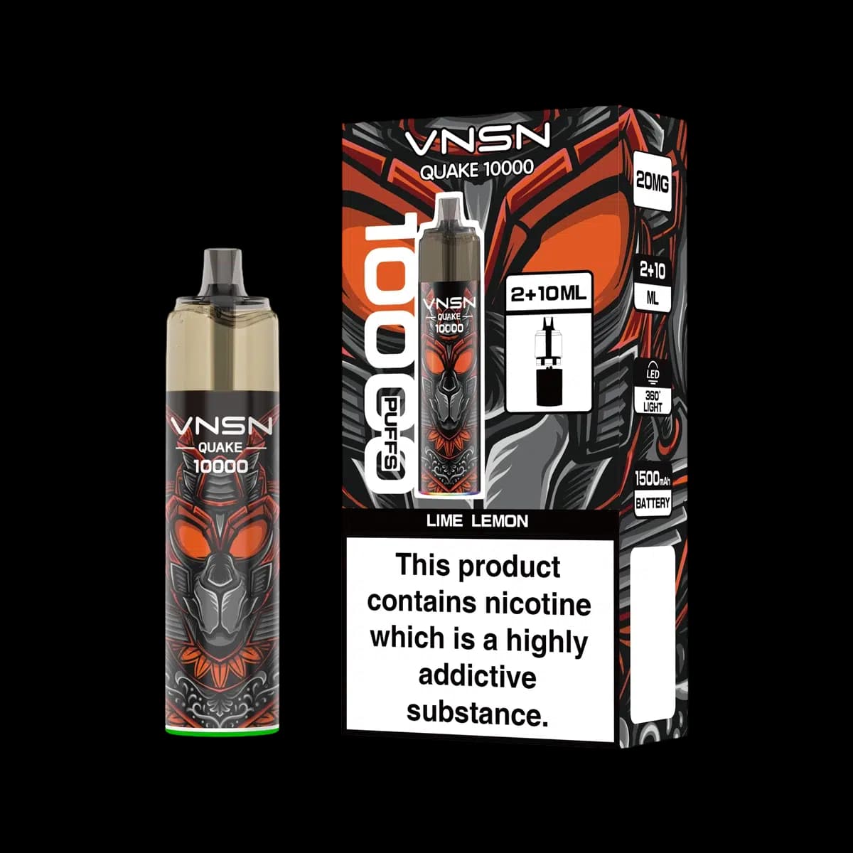 Lemon Lime-VNSN Quake 10K Vape Kit