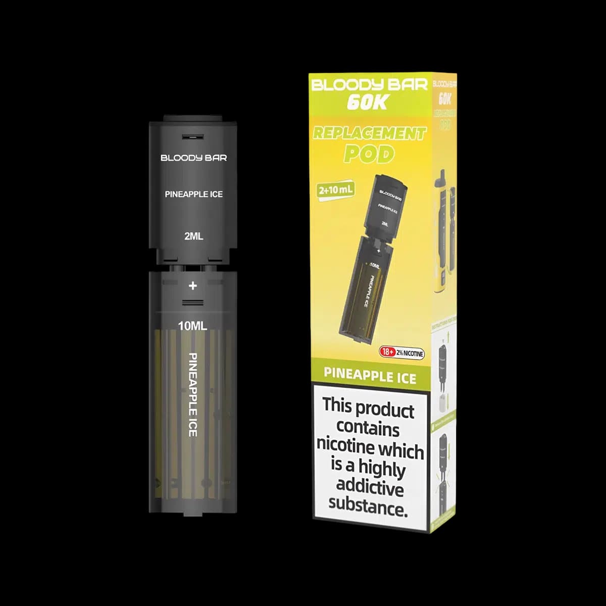 Pineapple Ice-Bloody Bar 60K Replacement Pod
