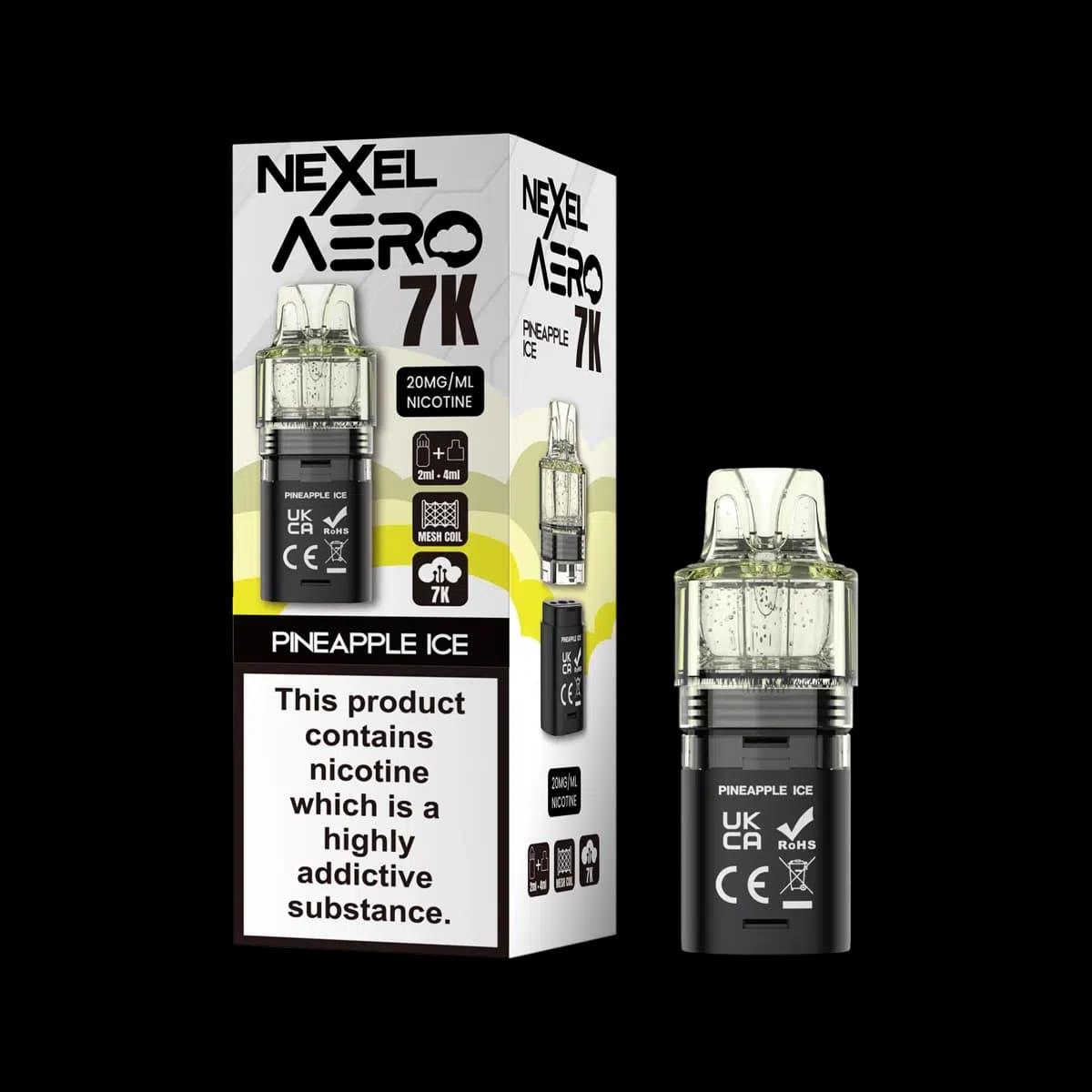 Pineapple Ice-Nexel 7K Aero 7000 Prefilled Pods