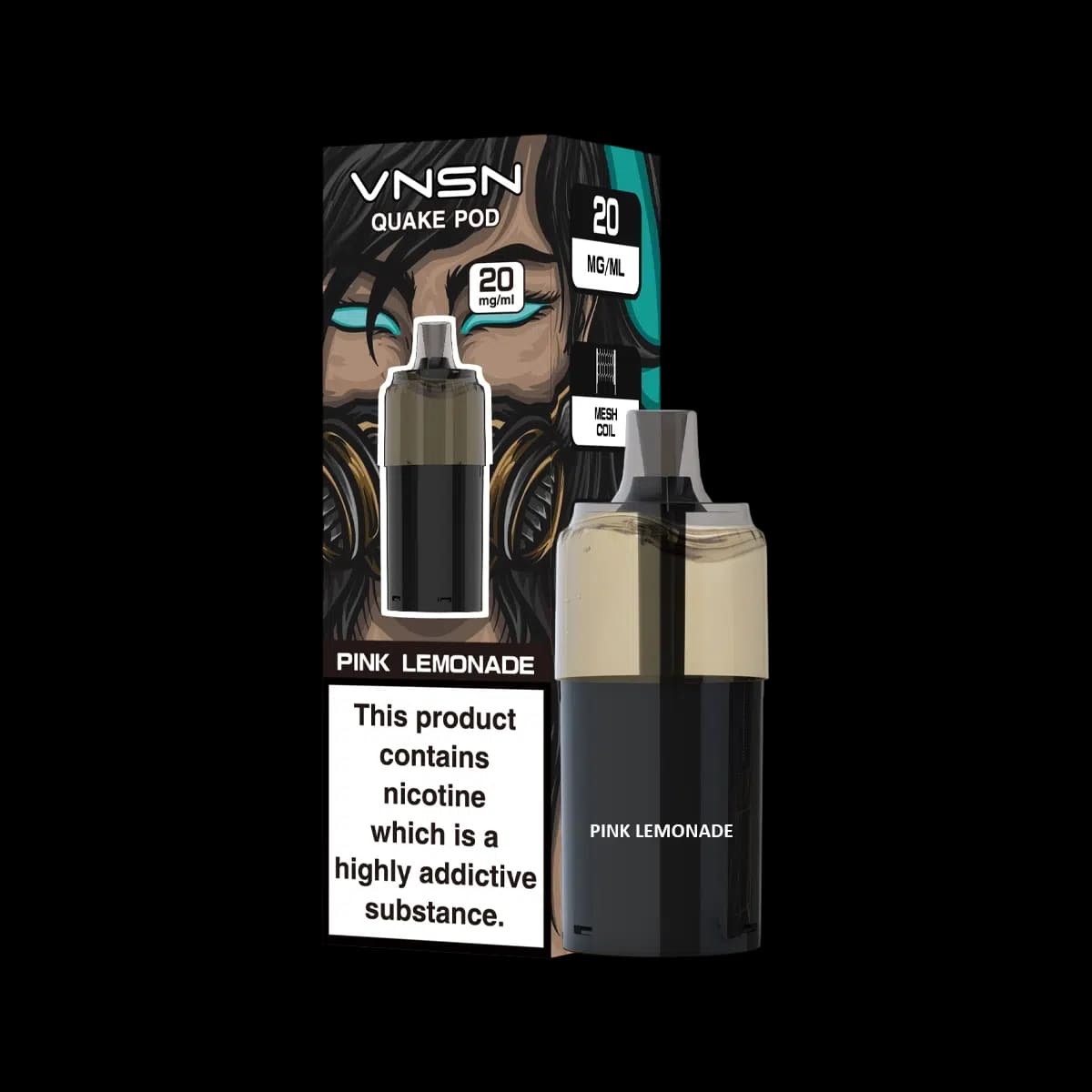 VNSN Quake 10000 Pod Refill Containers - Pod Systems