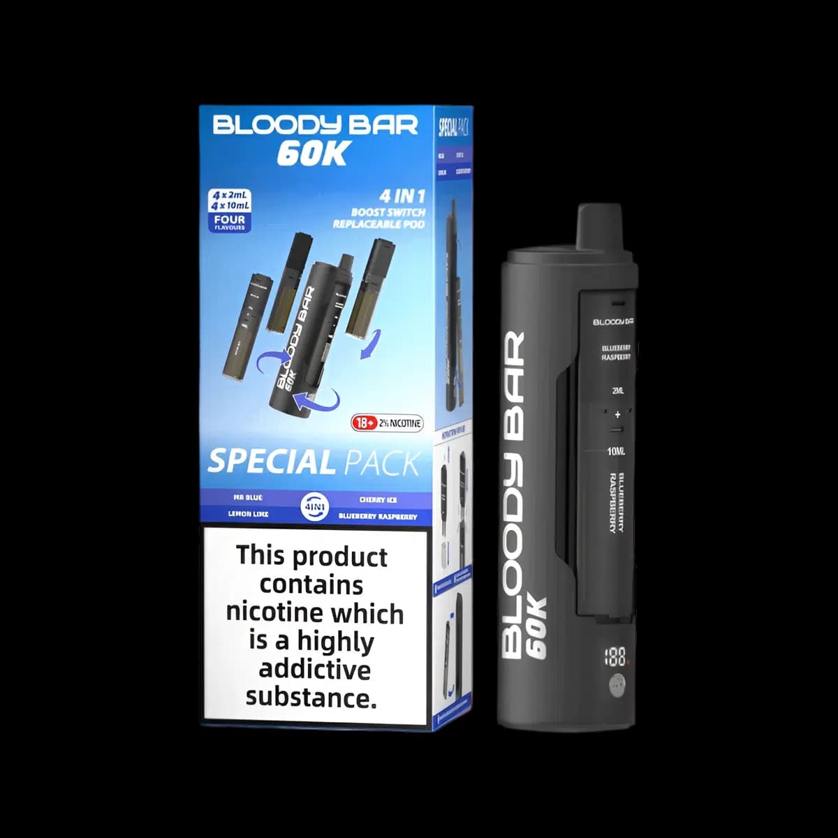 Special Pack-Bloody Bar 60K Prefilled Vape Kit