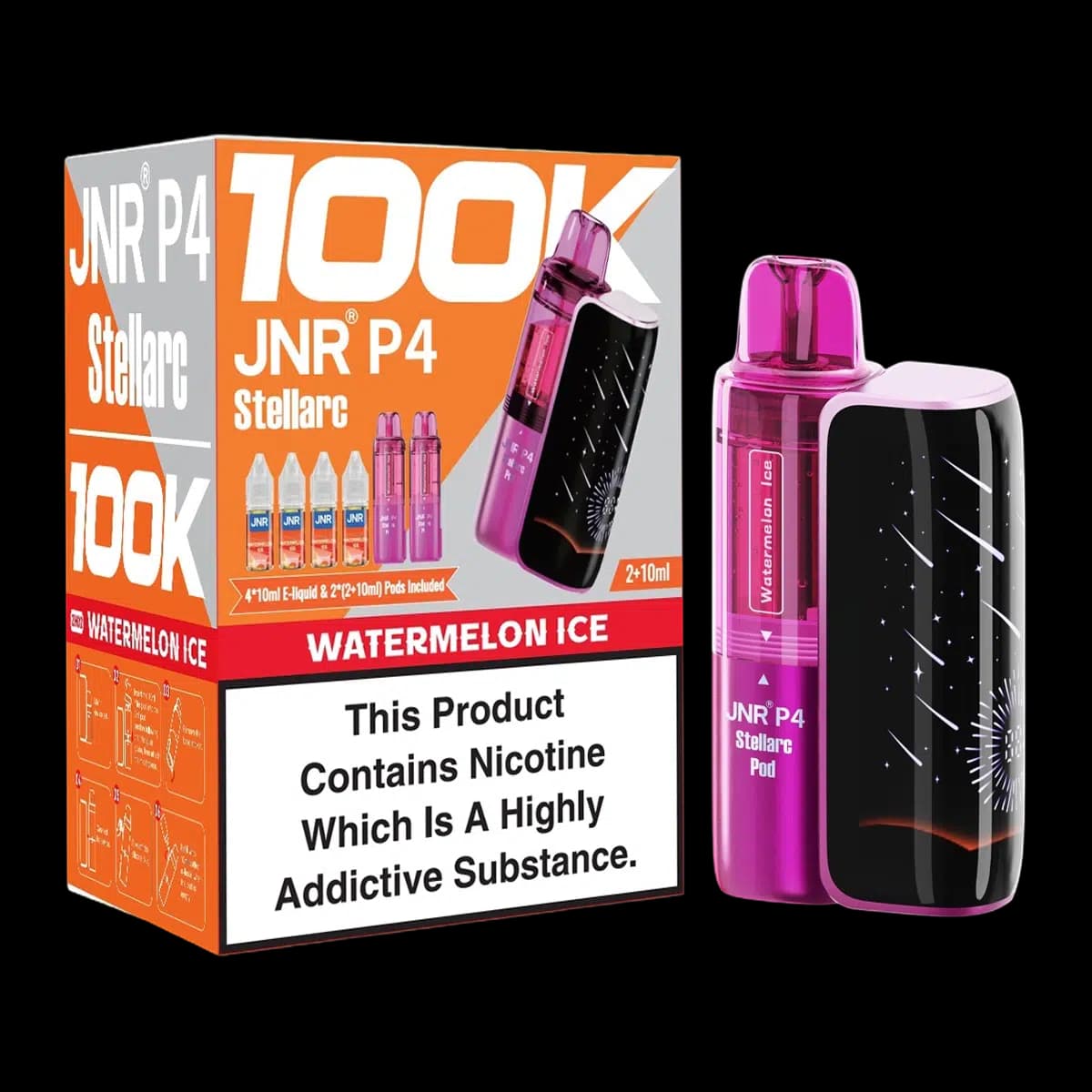 Watermelon Ice-JNR P4 Stellarc 100K Vape Kit