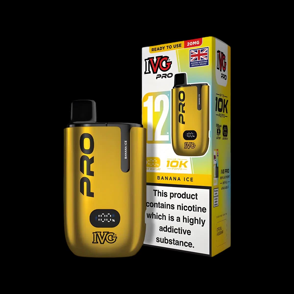 Banana Ice-IVG Pro 12 Vape Kit