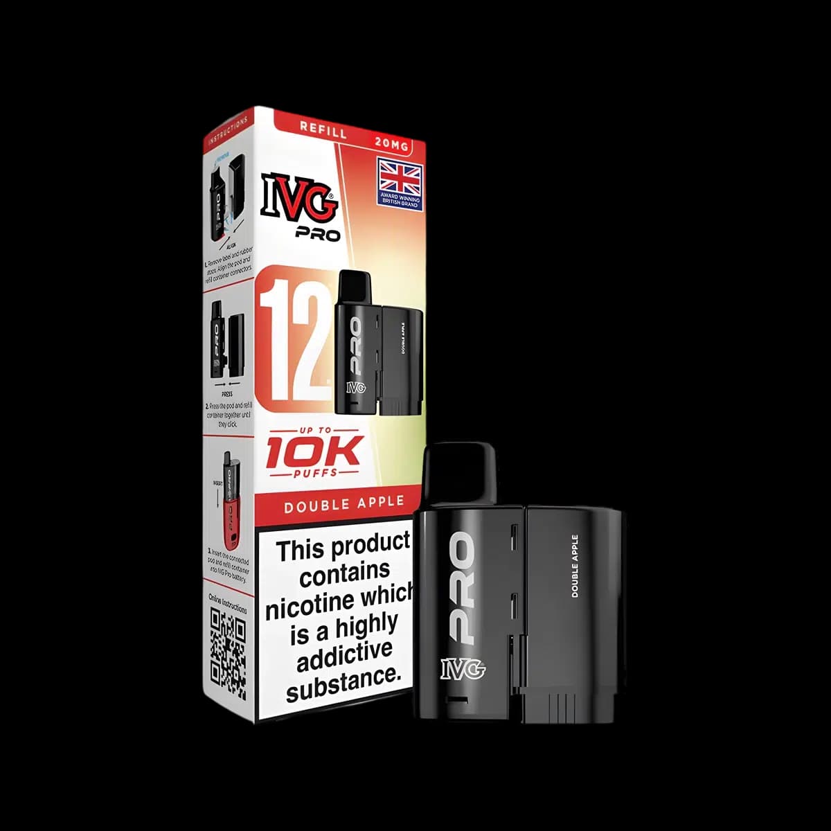 Double Apple - IVG PRO 12 Refill Pod