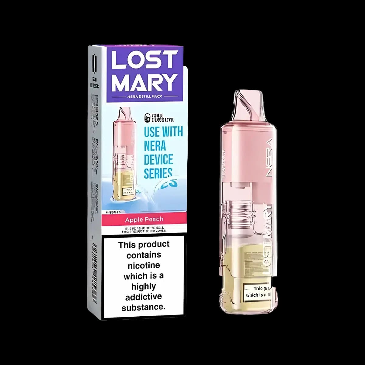Apple Peach - Lost Mary Nera15K Pureview Prefilled Pod Refill Container