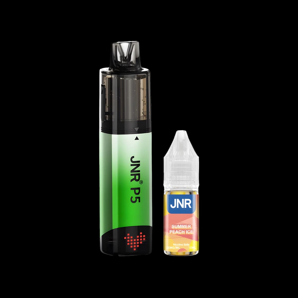 SUMMER PEACH ICE -JNR P5 GlassRock 15K Puffs Prefilled Pod Kit